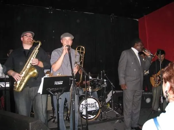 Steve Wilson performing live on saxophone