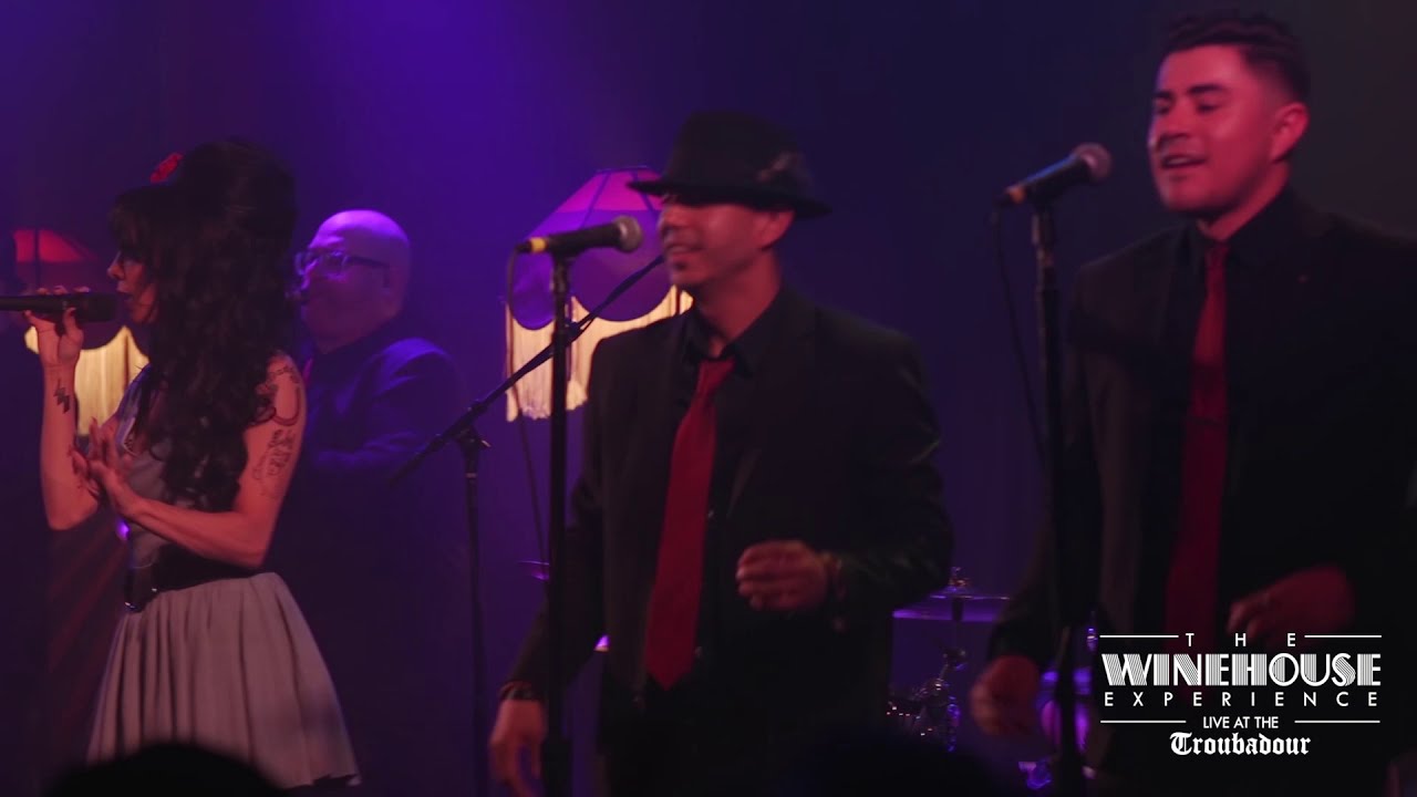 The Winehouse Experience performing live on stage at the Troubadour