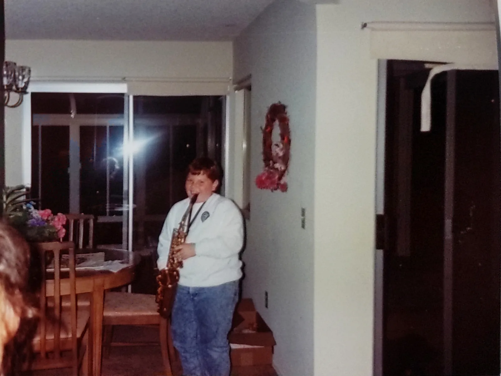 Steve Wilson performing live on saxophone