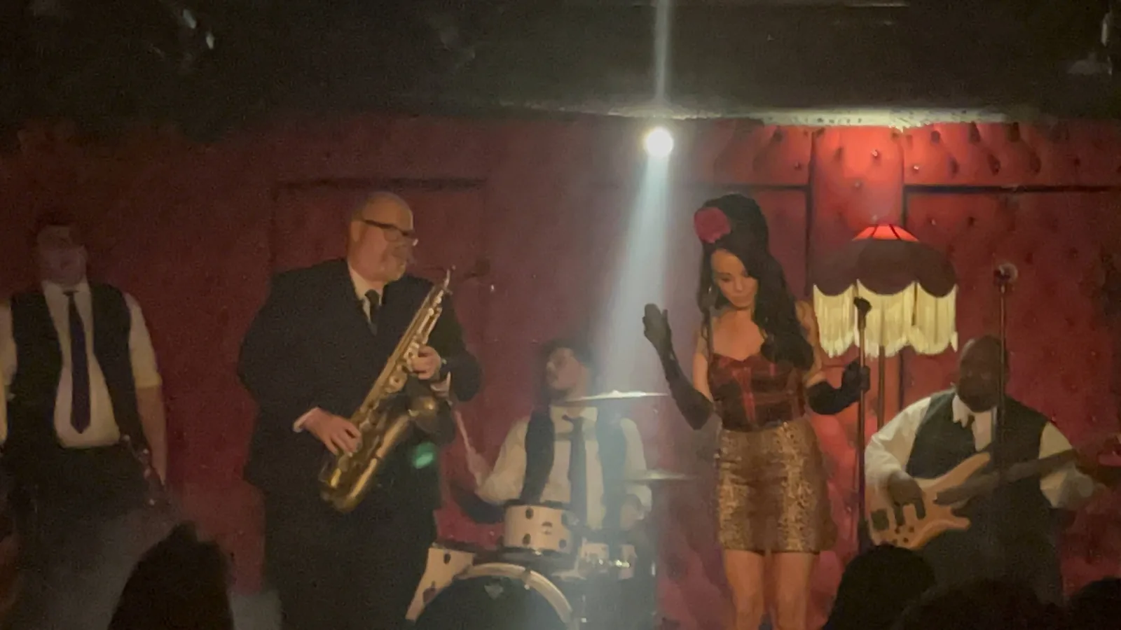 Steve Wilson performing live on saxophone