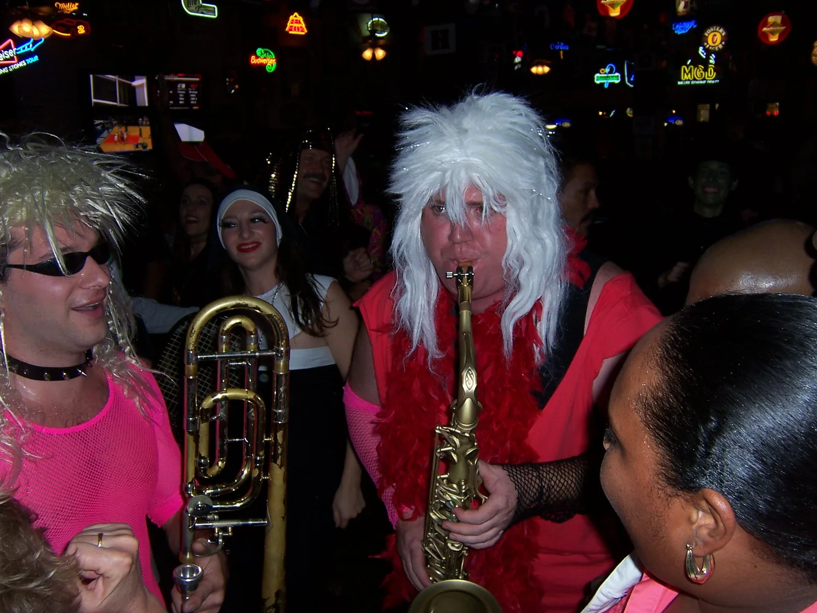 Steve Wilson performing live on saxophone